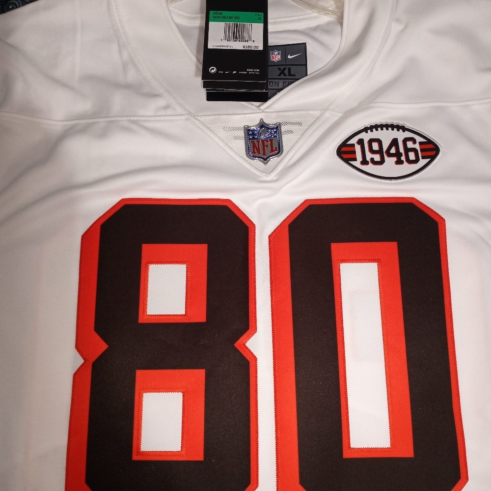 New with tags authentic NFL Nike Cleveland Browns Jarvis Landry jersey.